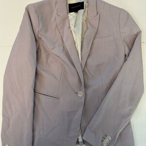 Women’s Blazer Light Purple by Banana Republic and pants matching gray / lilac